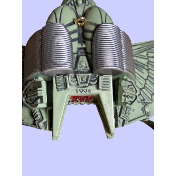 Hallmark Star Trek Klingon Bird Of Prey Ornament 1994 Flickering Lights Magic - Picture 6 of 12